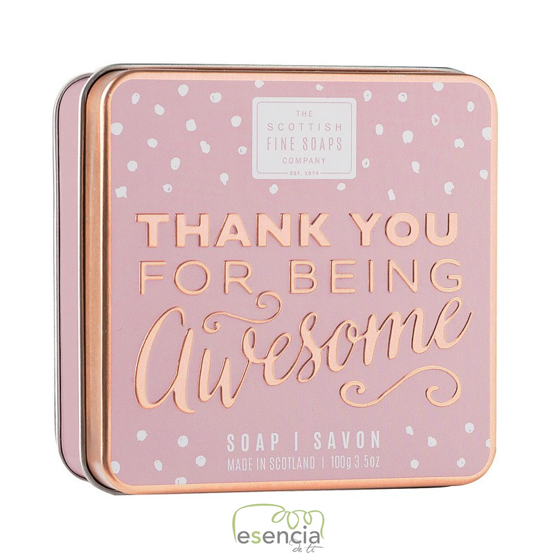 SOAP TIN THANK YOU FOR BEING AWESOME